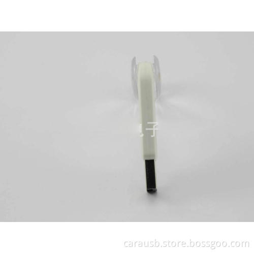 CaraUSB ABS gifts Usb disk rotating clip transparent shell capless design creative USB Specials promotion